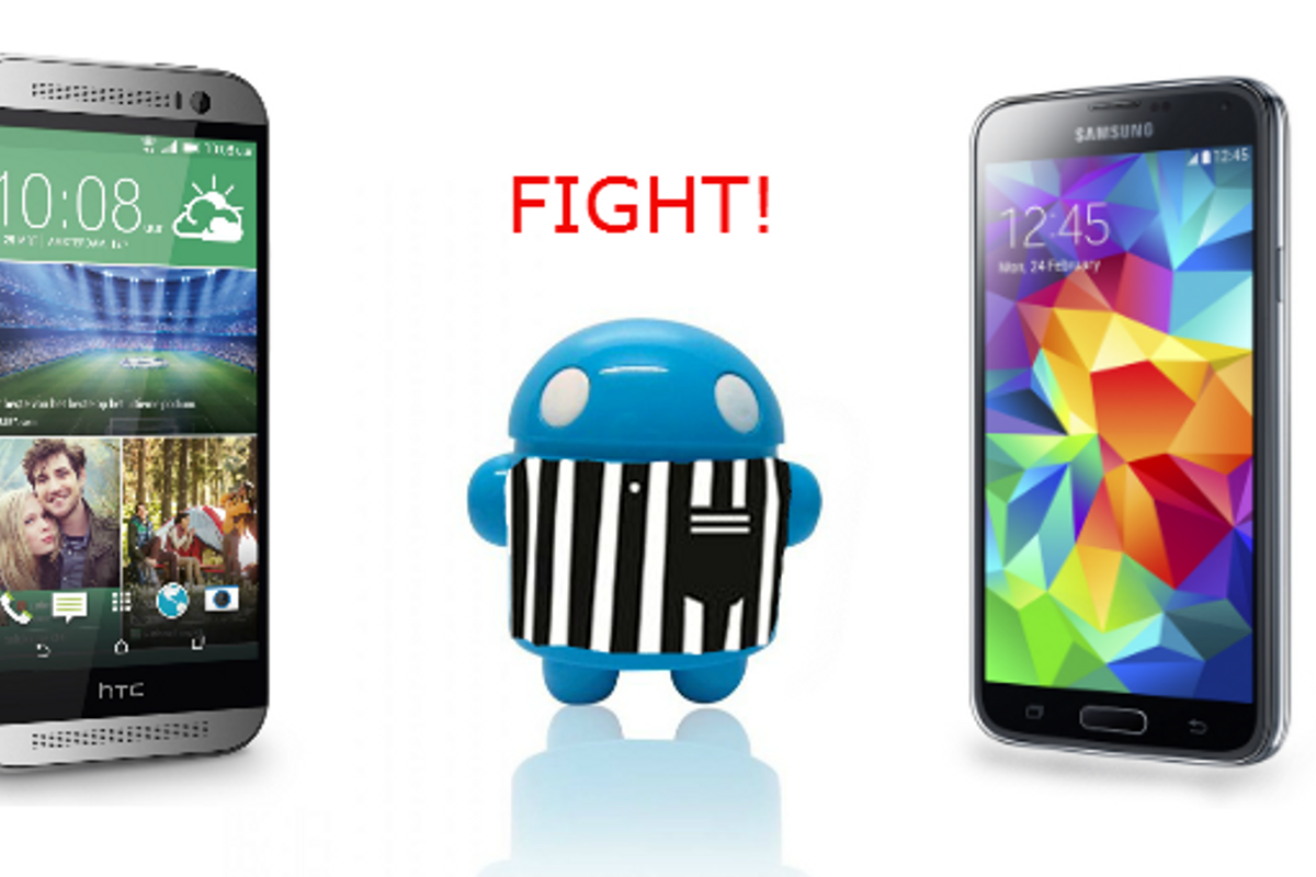 Samsung Galaxy S5 vs. HTC One M8: Fight!