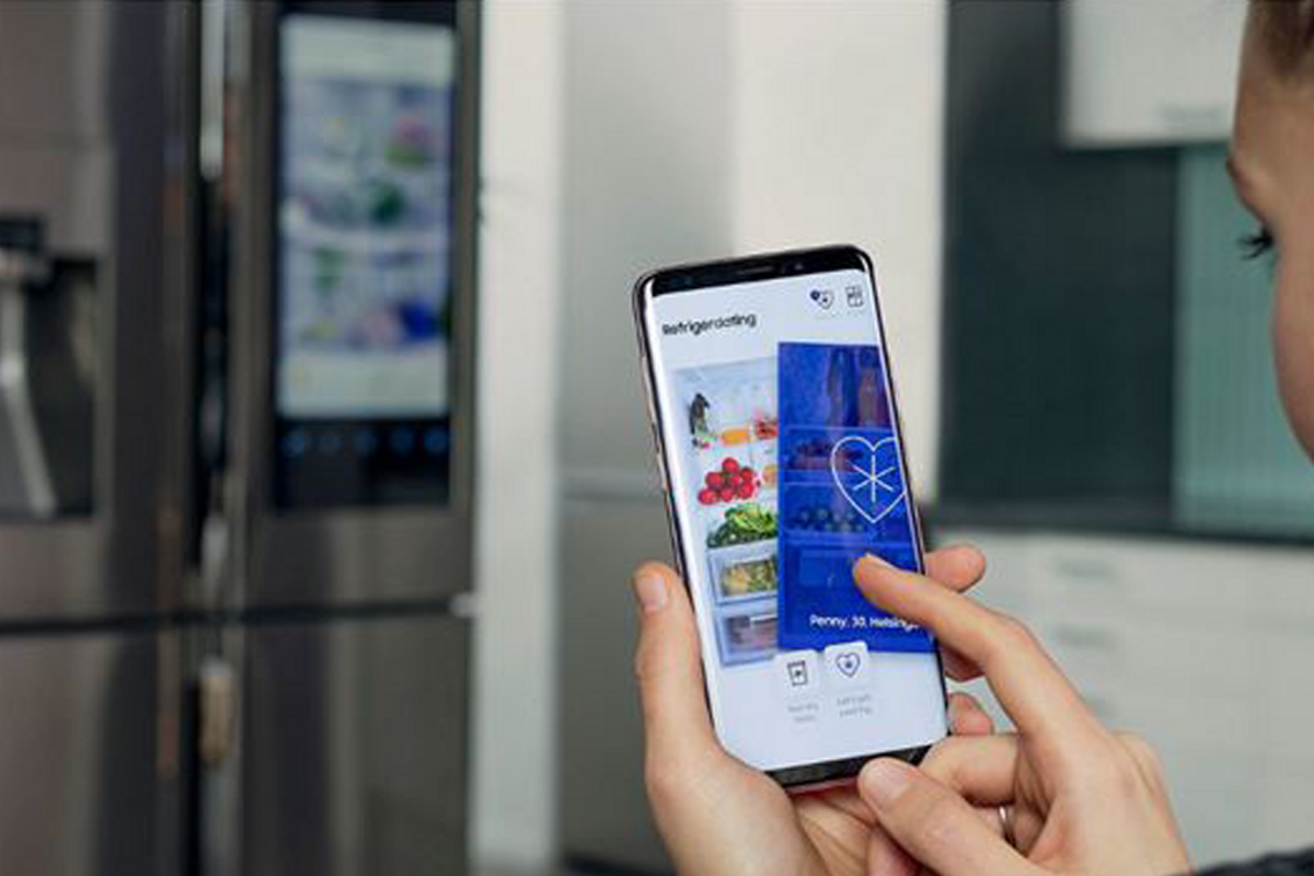 Voornaamwoord Etna Compliment Samsung maakt van je koelkast een Tinder-app
