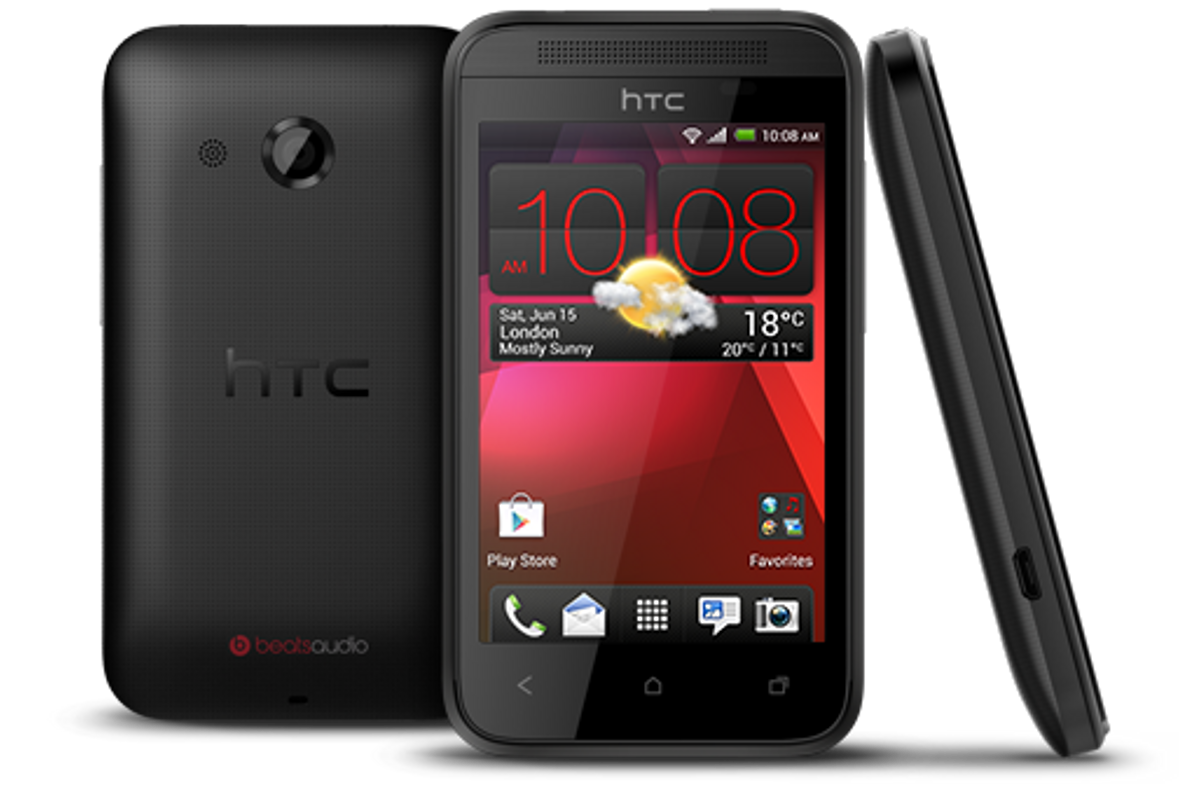 Besparing priester overzee HTC Desire 200 officieel: 3,5 inch smartphone met 1 GHz-processor