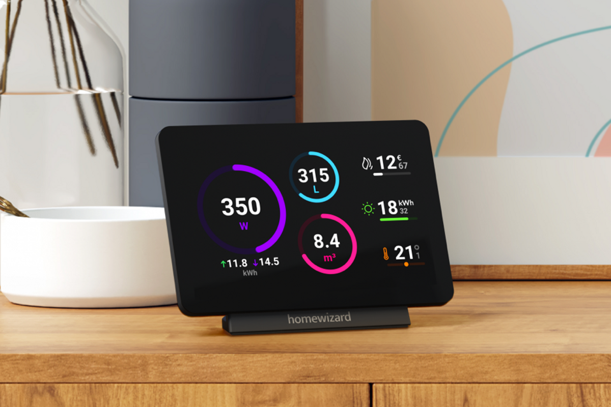 HomeWizard Energy Display officieel: je energieverbruik op een scherm
