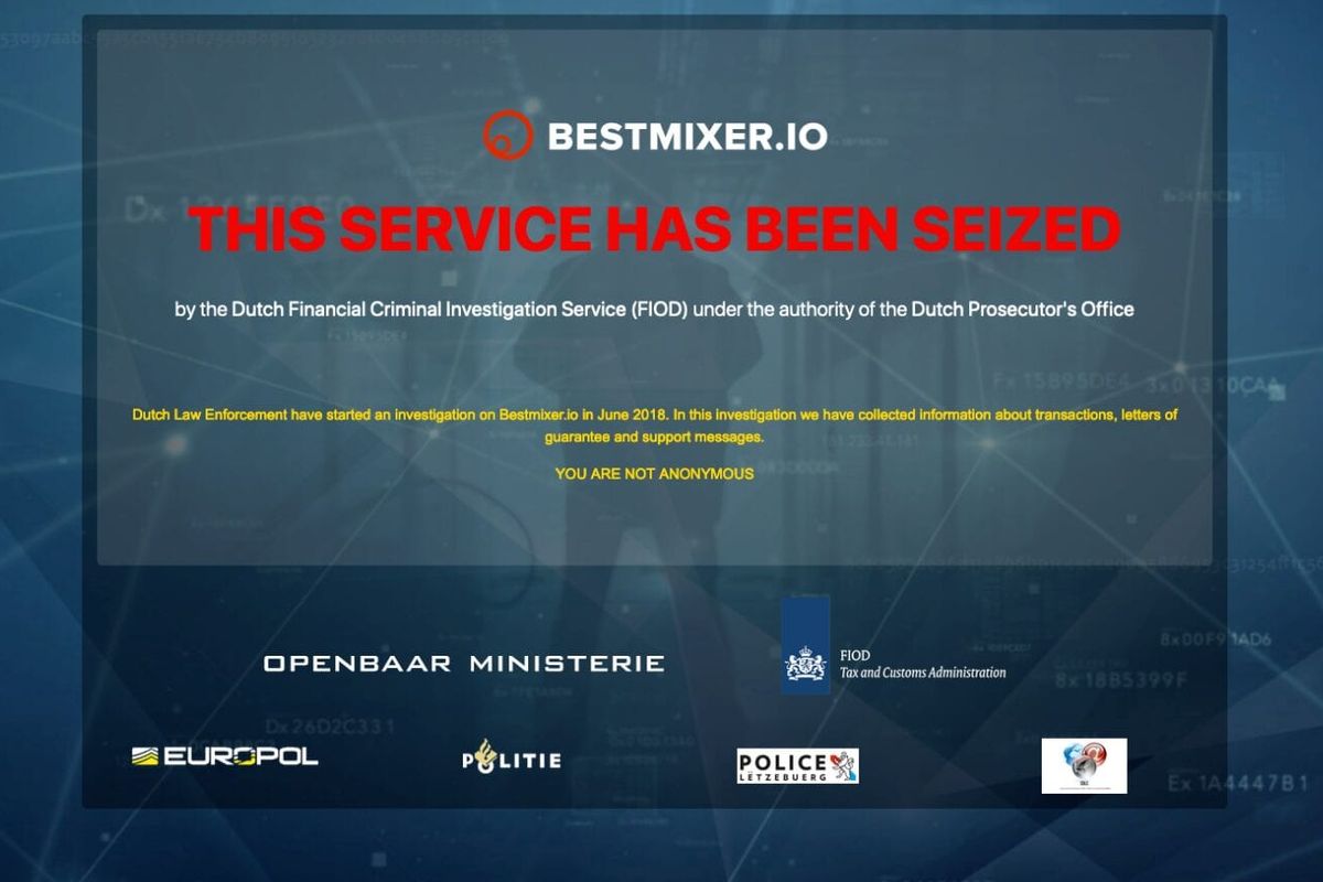 FIOD en Europol halen ‘bitcoin-witwasmachine’ Bestmixer offline