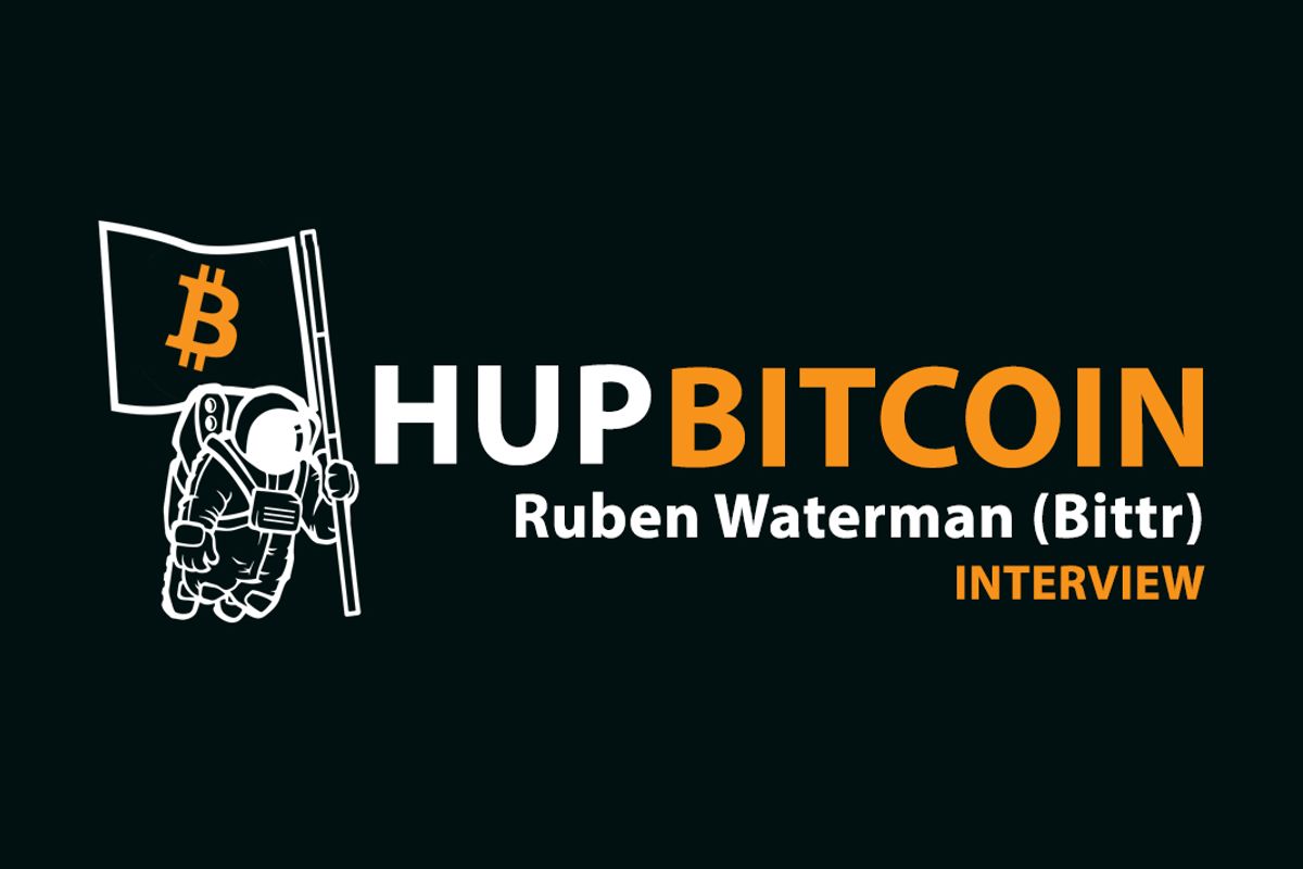 Hup Bitcoin - Ruben Waterman (Get Bittr): 'Bitcoin is dé manier om welvaart op te slaan'