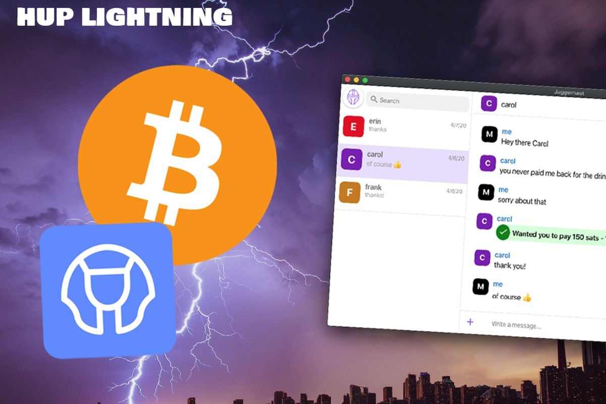 Bitcoin Lightning #17: Decentraal en peer-to-peer chatten via Lightning