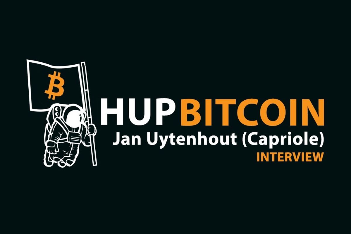 Hup Bitcoin met Jan Uytenhout over algoritme trading op Bitcoin markt