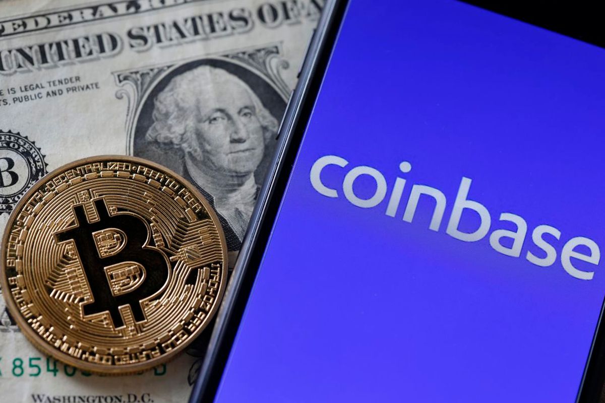 Bitcoin op Coinbase even kort $300 duurder dankzij USDC