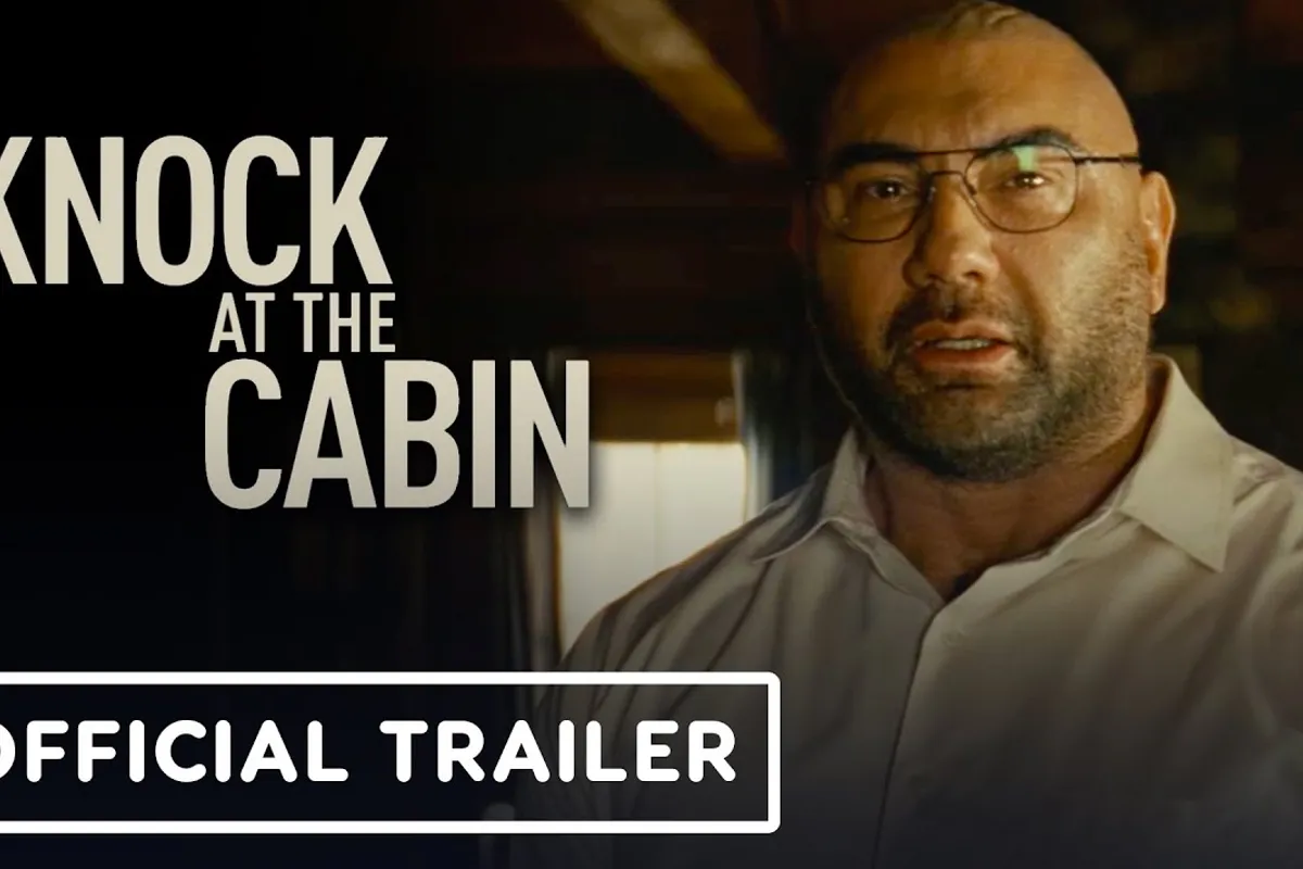 Knock at the Cabin: offer één gezinslid om de apocalypse te voorkomen! (trailer #1)