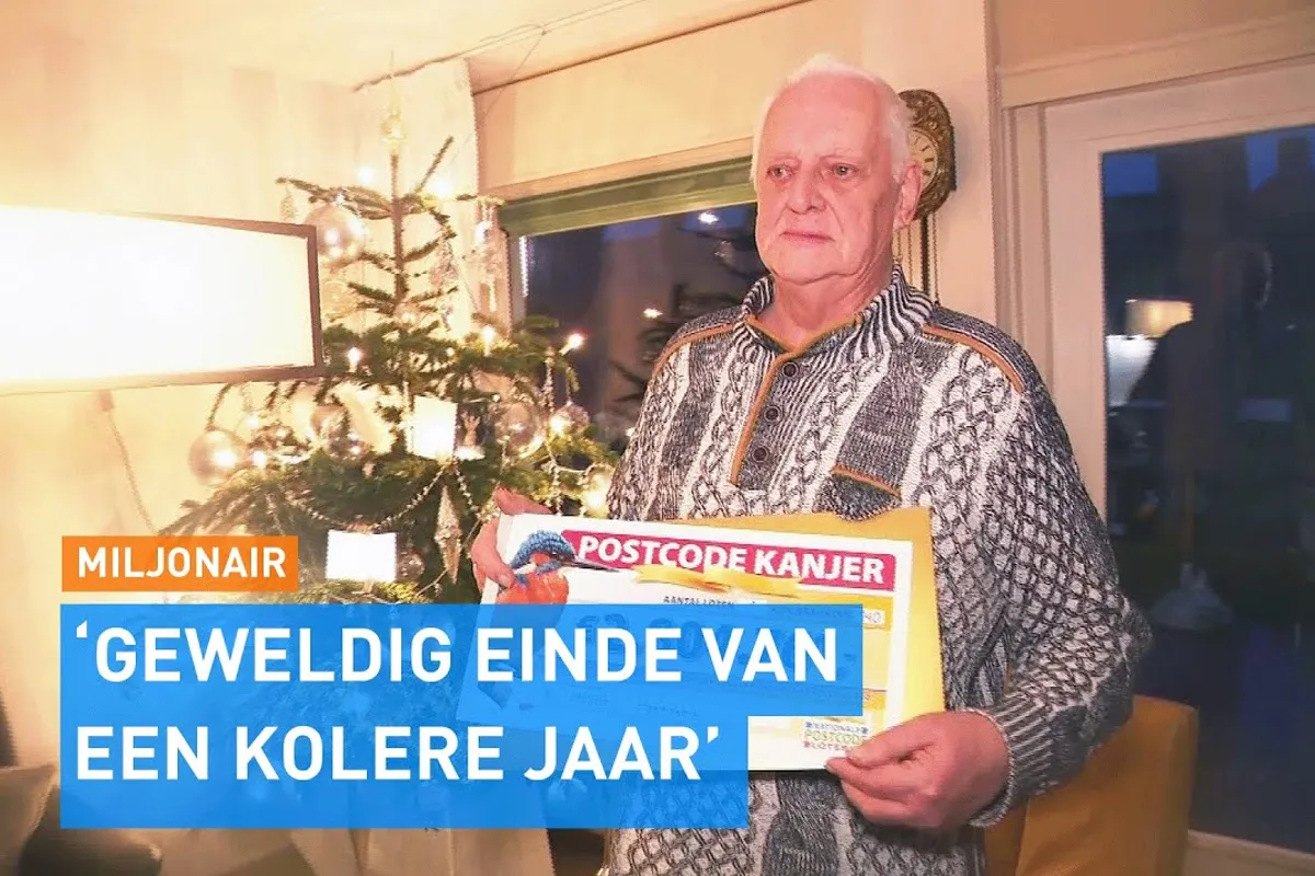 Feelgood story: 76-jarige Heemskerker wint dik 2.8 miljoen in de PostcodeKanjer!