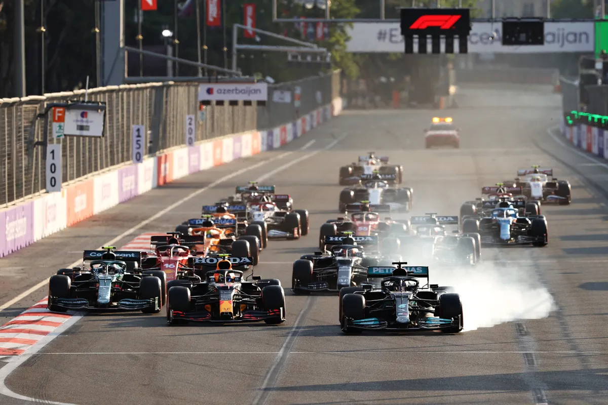 Aftellen:  5 bizarre momenten tijdens de GP van Azerbeidzjan