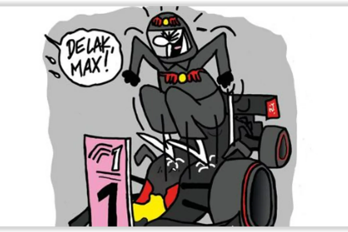 Unieke Max Verstappen-kunst ‘vereeuwigt’ op levensgrote muren op Zandvoort