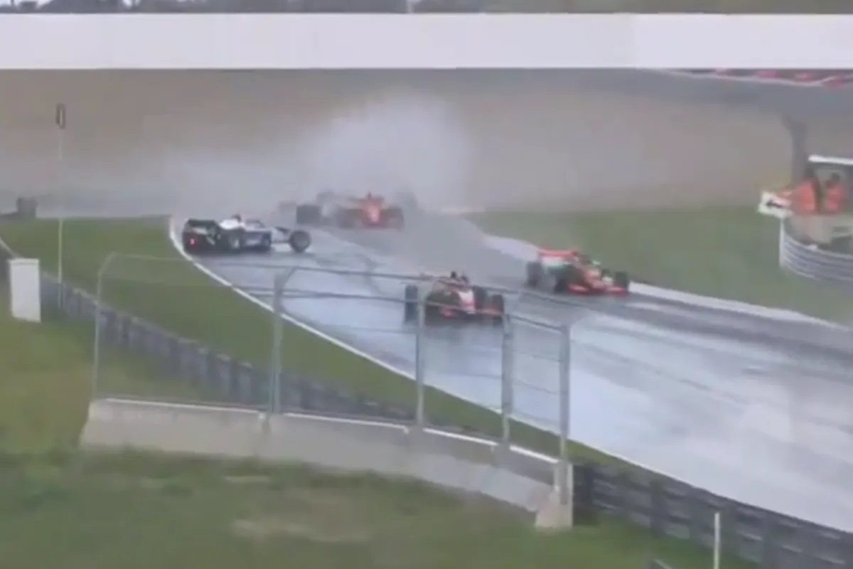 VIDEO: Akelige crash bij Formula Regional EU op Zandvoort