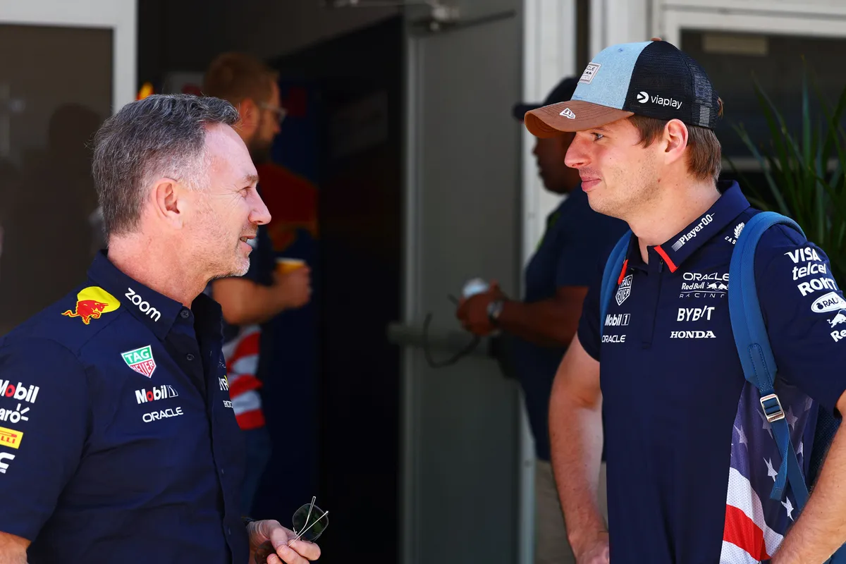 Christian Horner positief over update in Austin: "Max is nu een stuk competitiever"