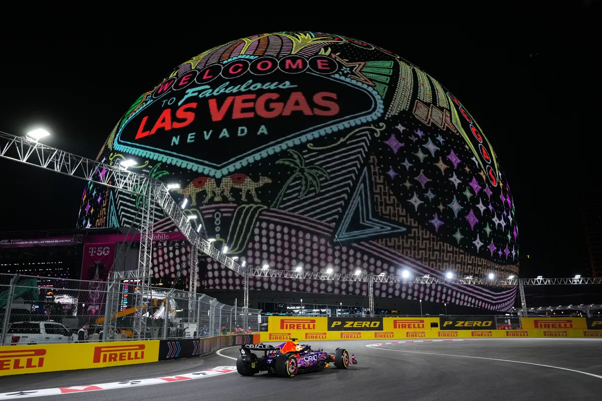 Las Vegas is het kampioenschapsfeest voor Verstappen alvast aan het voorbereiden