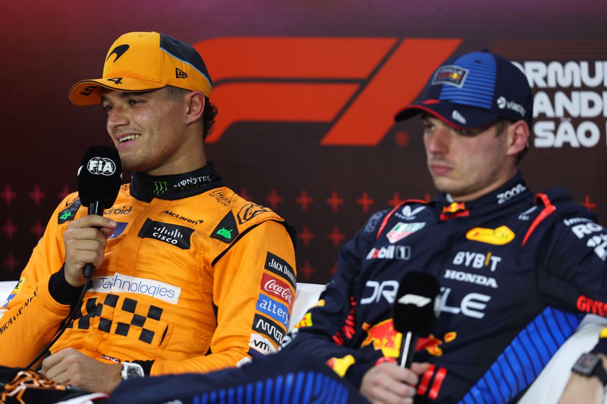 Lando Norris fel over Max Verstappen: "Dat was geluk, geen talent"