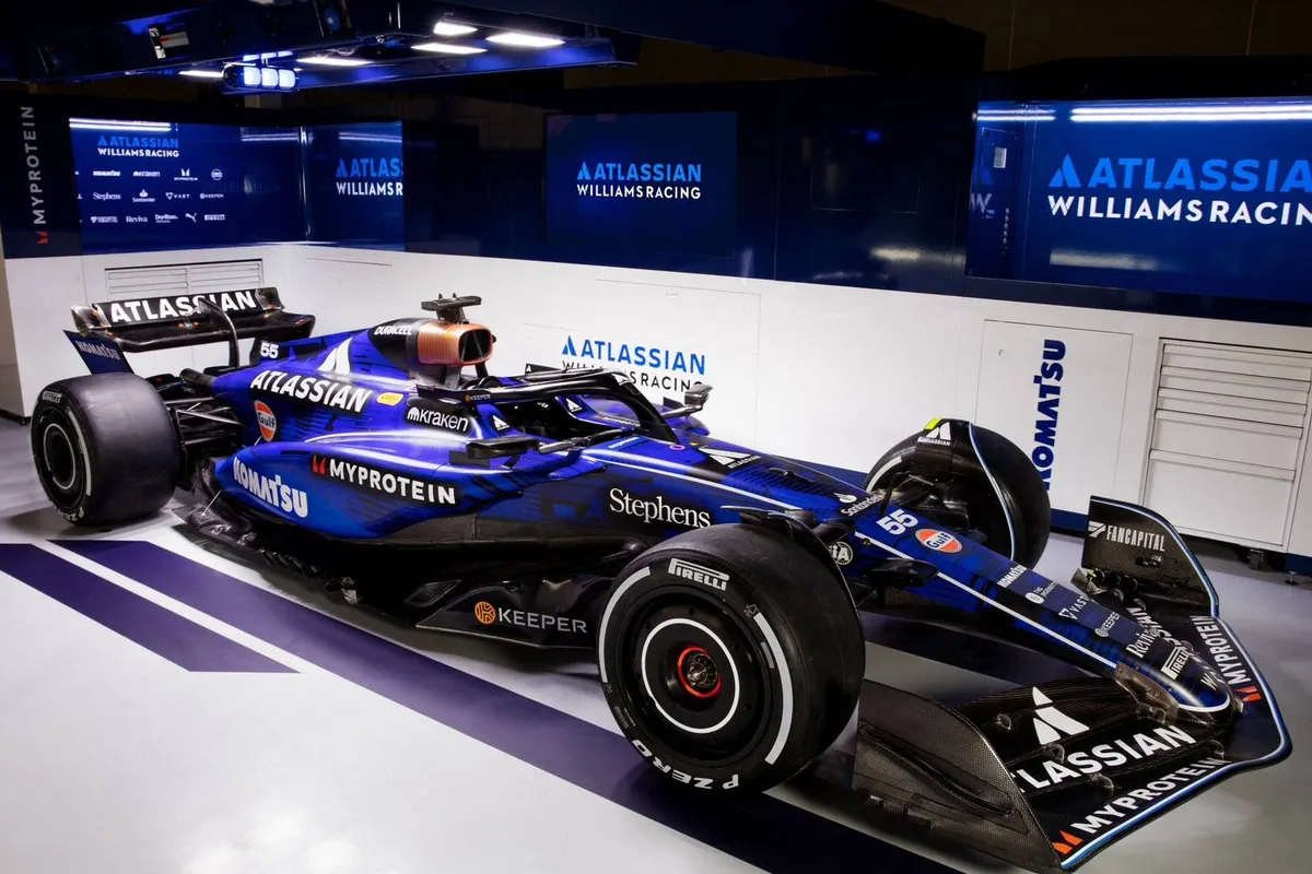 Zien: Williams onthult nieuwe auto van 2025
