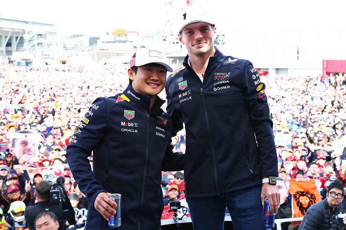 Yuki Tsunoda vindt het "ongelooflijk" hoe Verstappen om kan gaan met de RB21