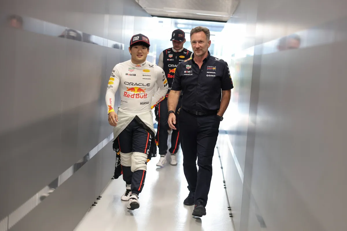 Christian Horner was teleurgesteld voor Tsunoda in Jeddah: "Het was zonde voor Yuki"