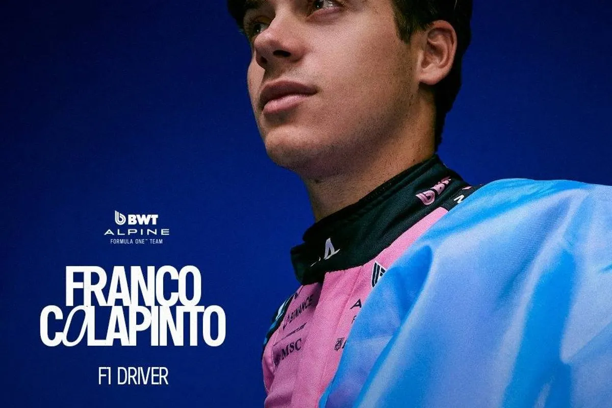 Breaking: Franco Colapinto vervangt Jack Doohan bij Alpine