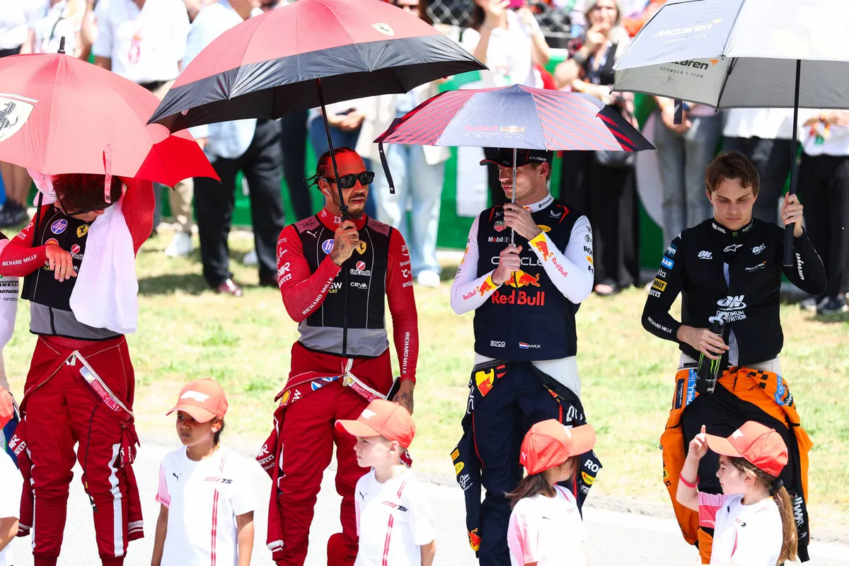 Hamilton had schade door aanrijding met een marmot