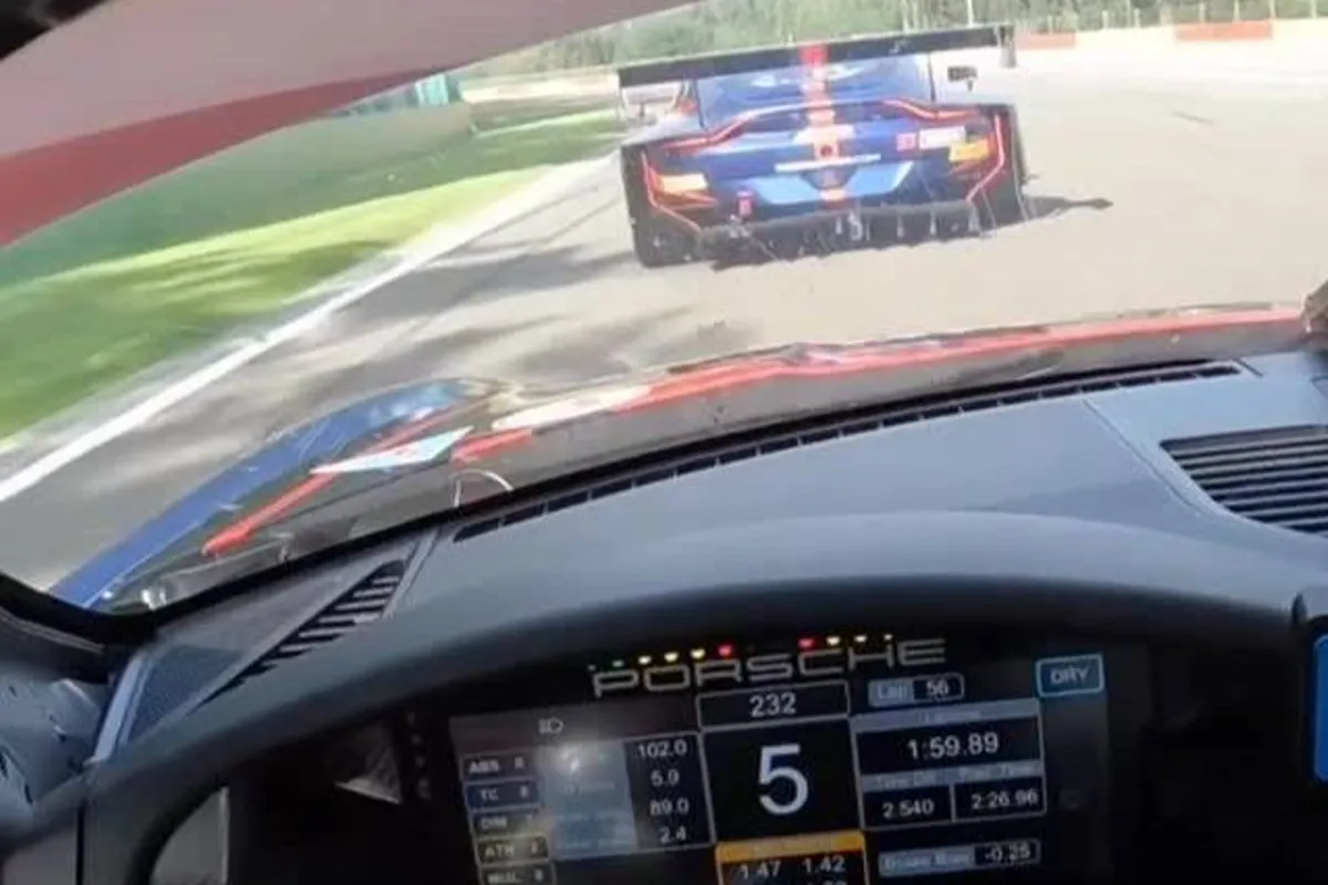 Video: Porsche-coureur blij om ingehaald te worden door de "champ" Max Verstappen