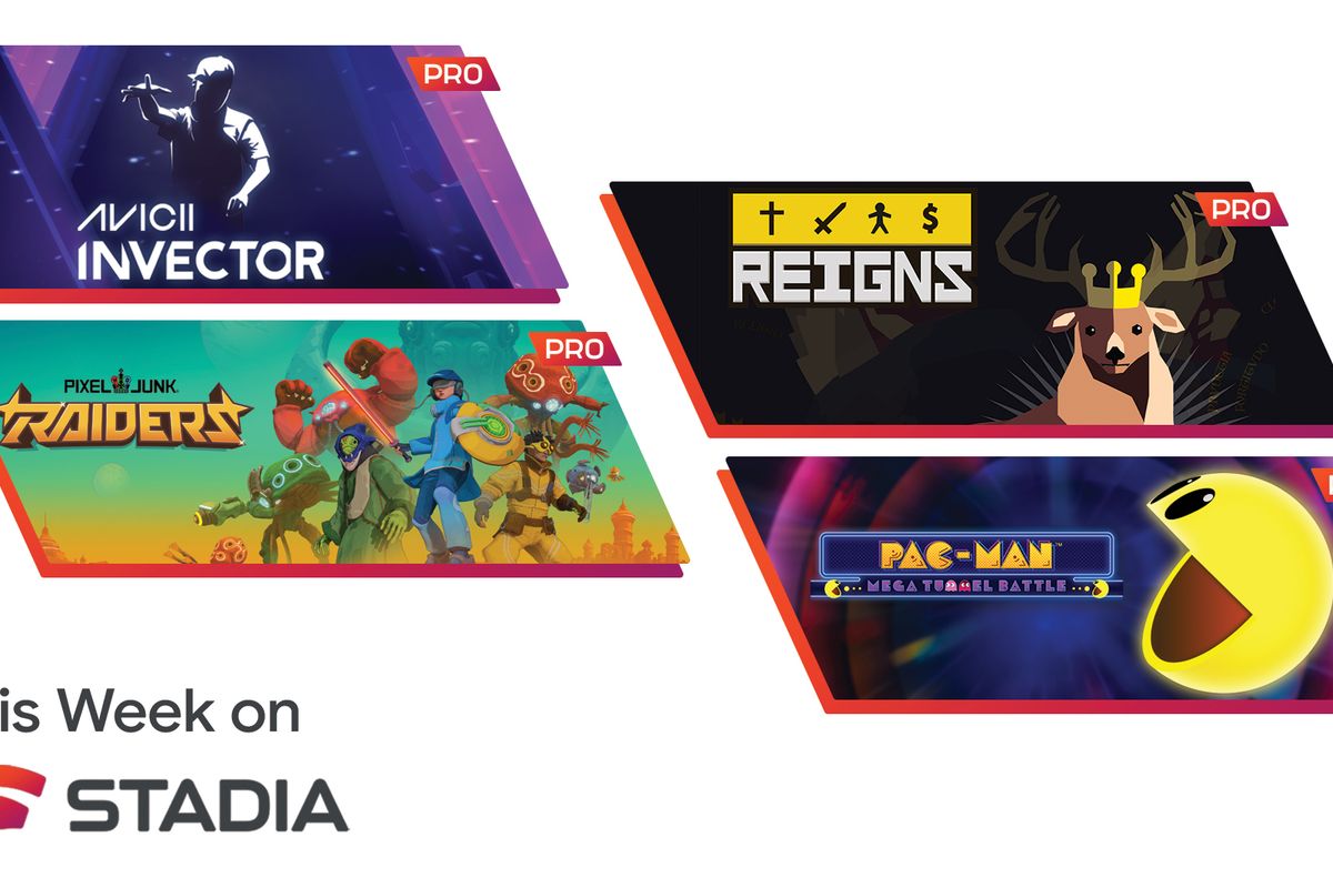 Vijf nieuwe games voor Stadia deze week