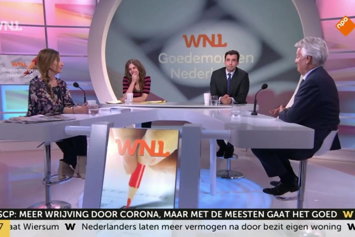 LOL! Thierry Baudet kondigt NOS Journaal aan bij WNL: 'Dan nu het Fake News Journaal met Mark Visser!'