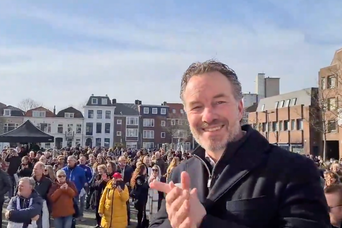 Haarlemse kartelaanhanger Maarten Wiedemeijer (PvdA); ''Wybren van Haga is een extreemrechtse huisjesmelker''