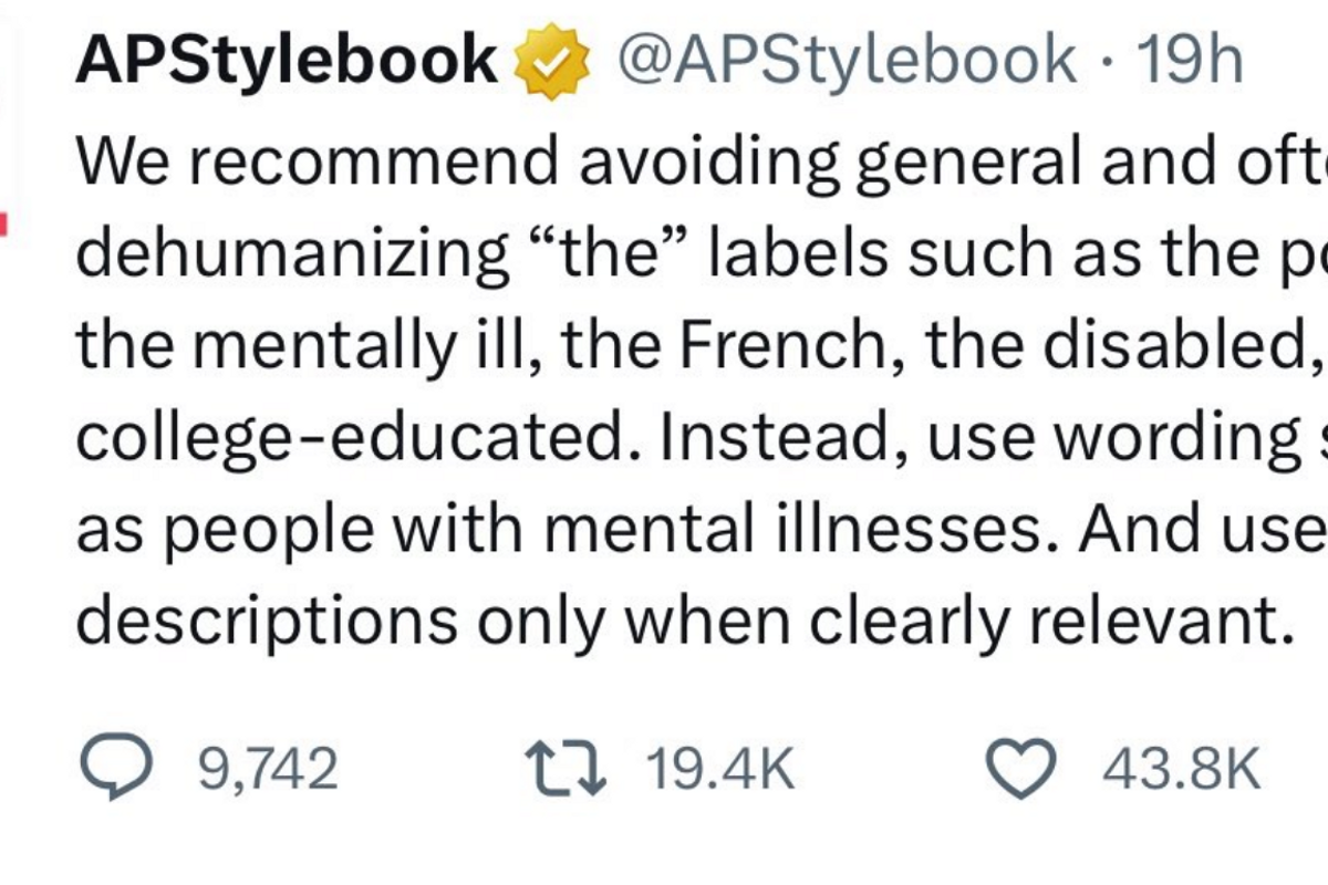 AP heeft verontwaardiging gezaaid met bizarre tweet waarin "De Fransen" een belediging wordt genoemd