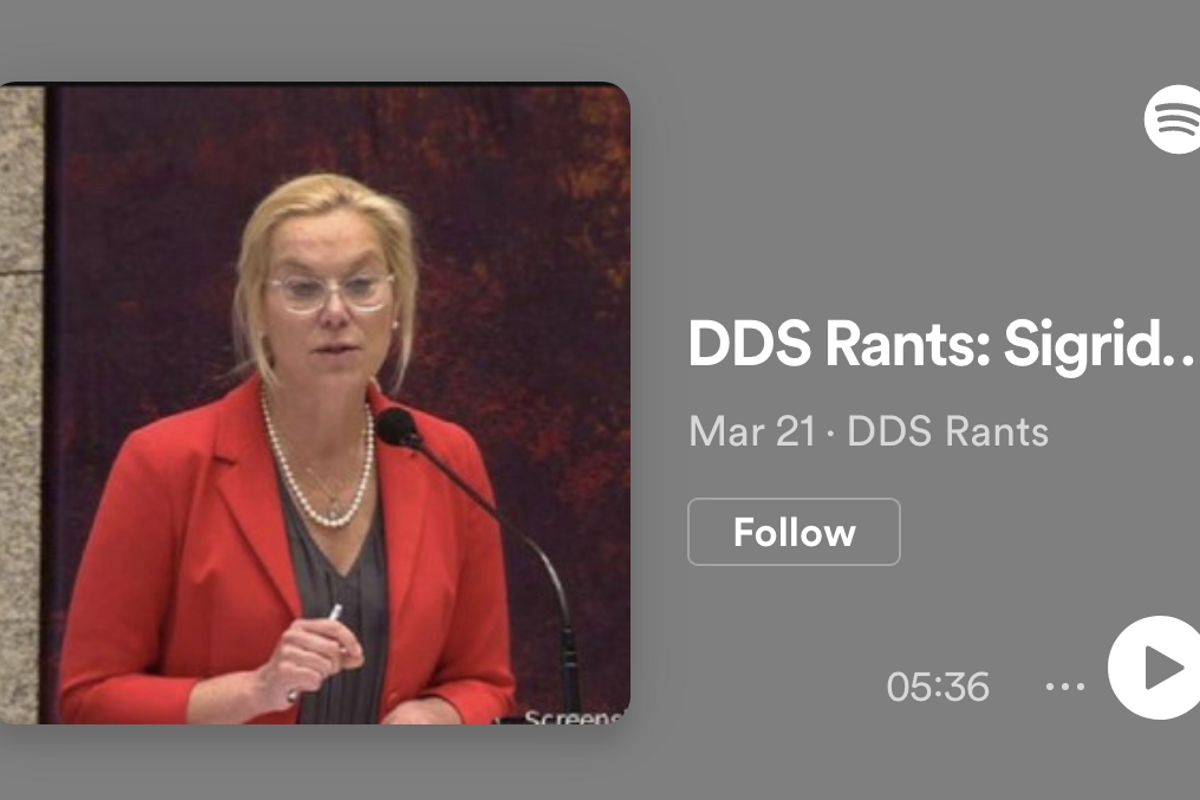 [Podcast] DDS Rants: Sigrid Kaag, de Heks