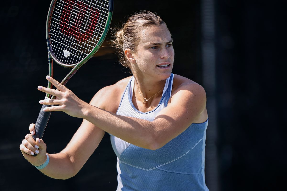 WATCH: Sabalenka Hits Tournament Mascot With Tennis Balls In A Promotional Stunt