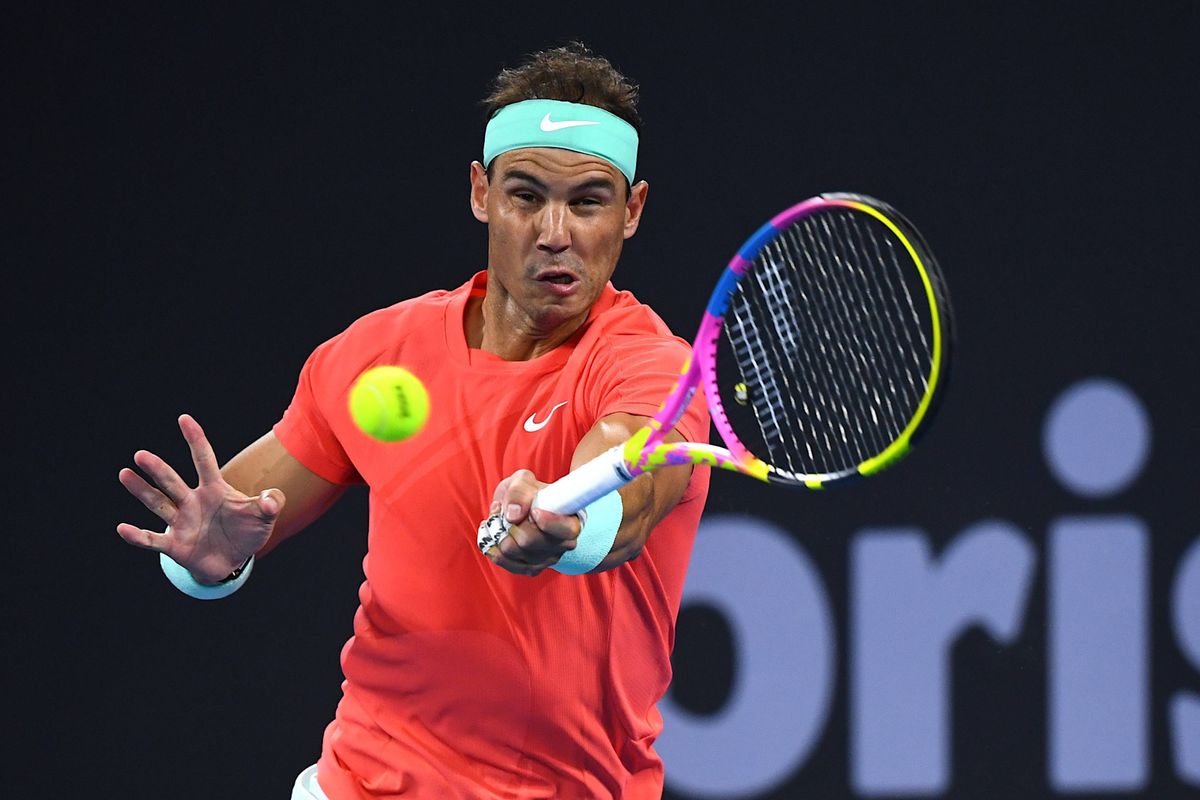 Rafael Nadal Returns To Practice Ahead Of Anticipated Comeback In Doha