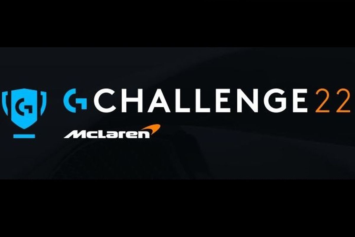 Logitech kondigt 2022 Logitech McLaren G Challenge aan met mooie prijzen
