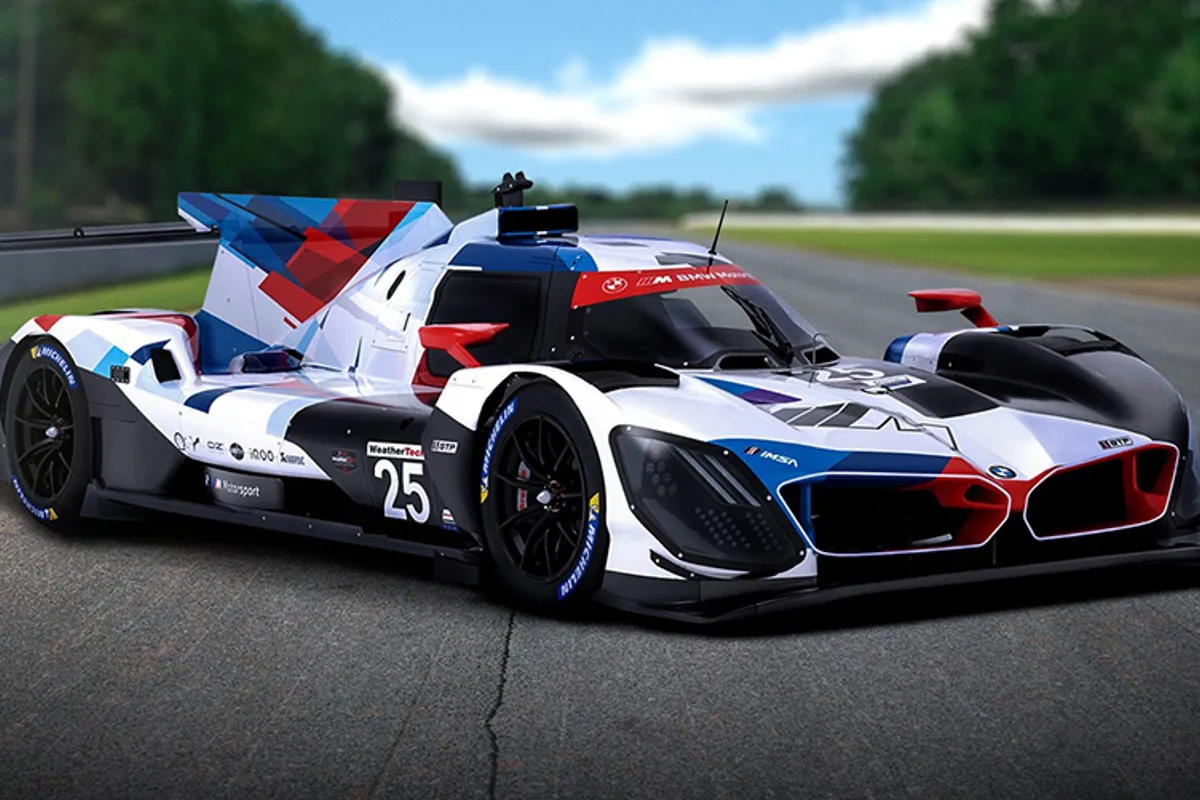 iRacing krijgt met BMW M Hybrid V8 LMDh als eerste echte hybride racewagens