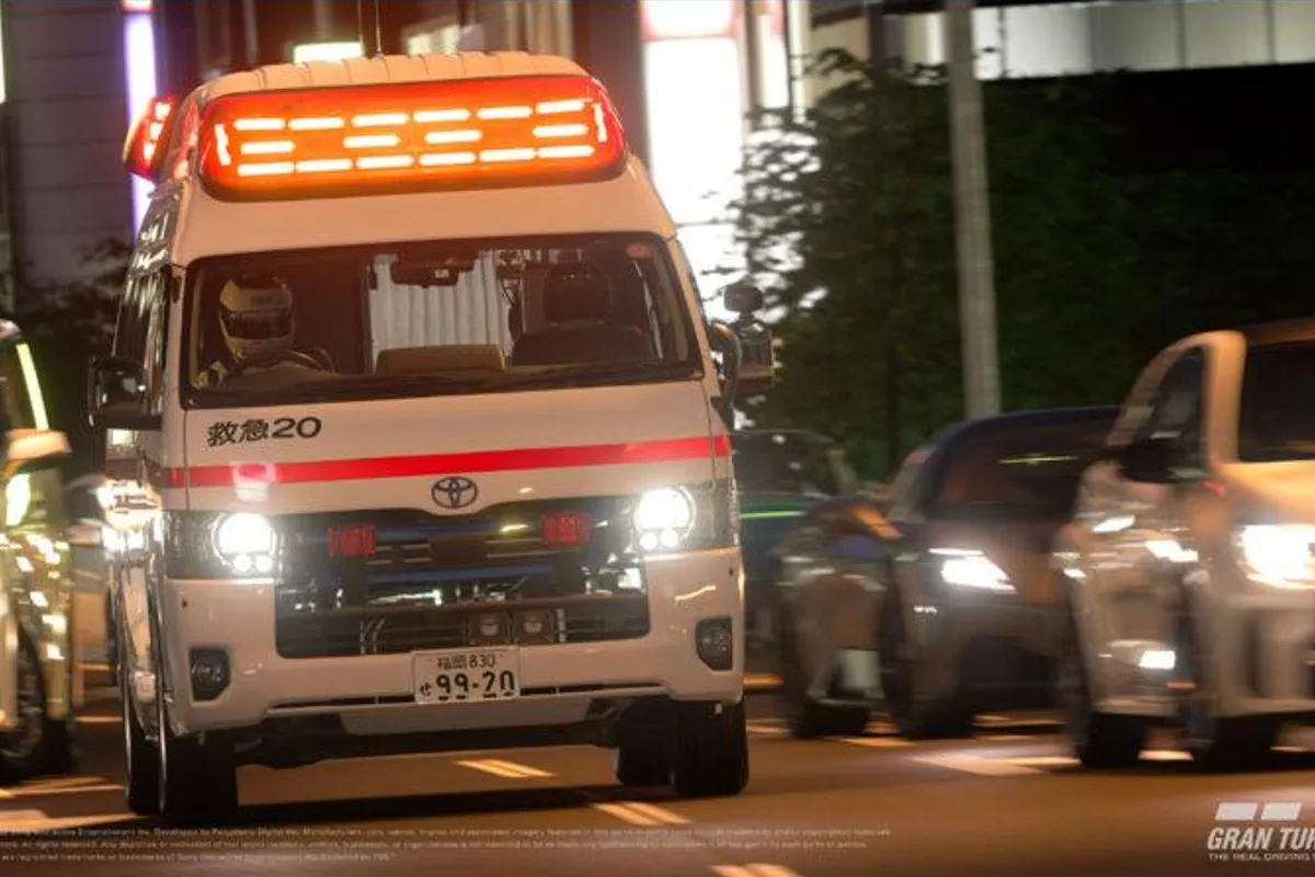 Gran Turismo 7 krijgt Toyota ambulance met komende update