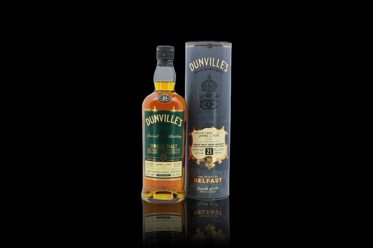 Fondsen minstens verhaal Exclusieve nieuwe Dunville's whiskey maar in één winkel te koop