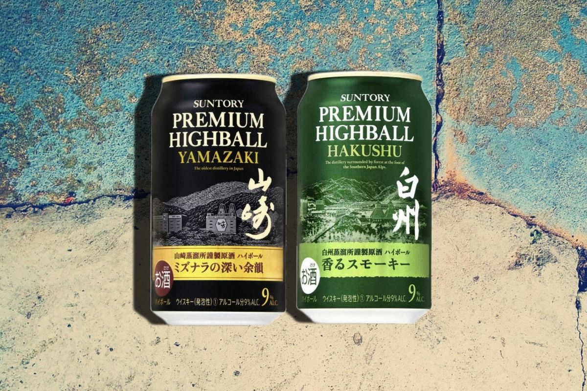 Suntory Japan komt met limited edition highball whiskycocktails…in een blikje