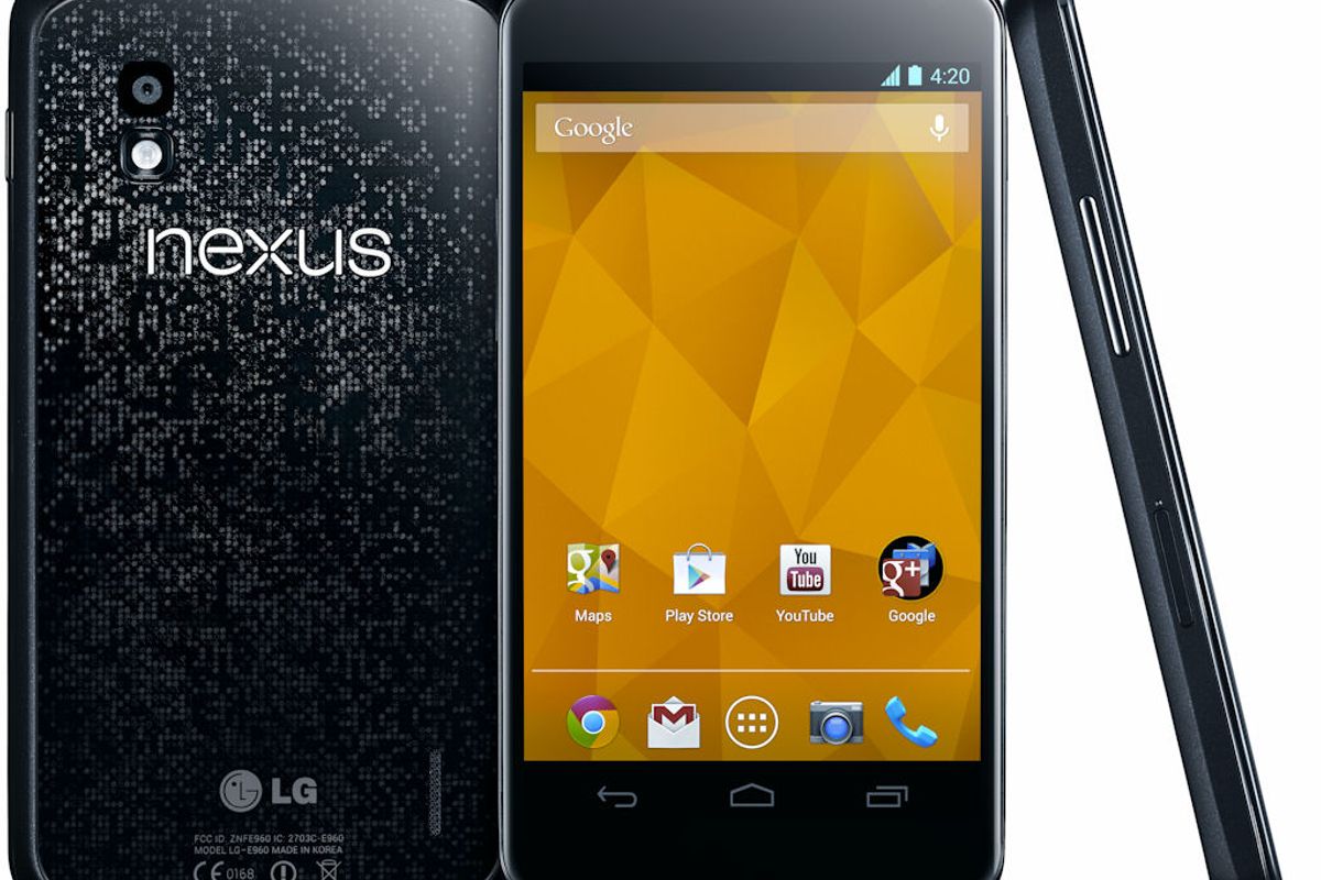 Video witte LG Nexus 4 in actie verschenen