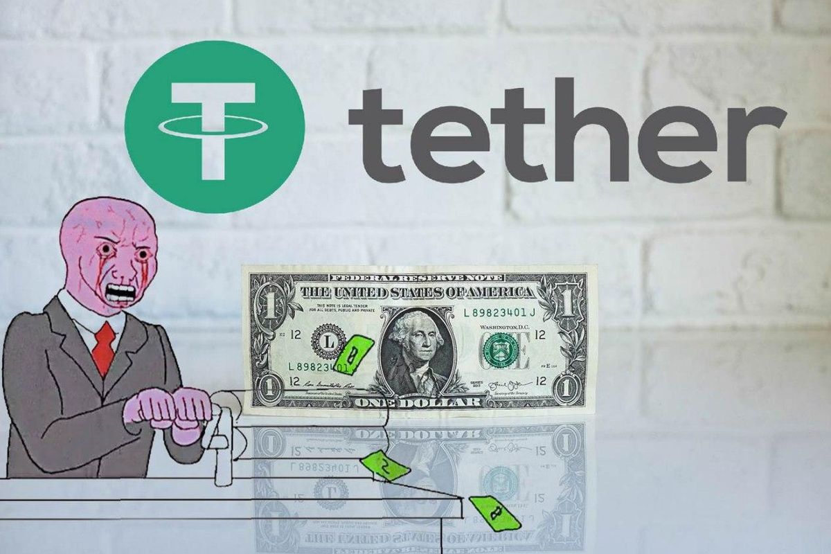 $120 miljoen aan nieuwe Tether (USDT) geprint voor de Bitcoin markt