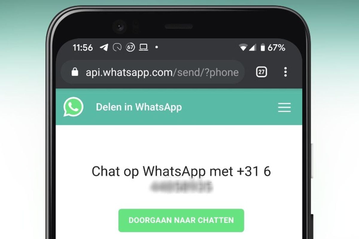 WhatsApp-tip: appen met iemand zonder telefoonnummer in adresboek