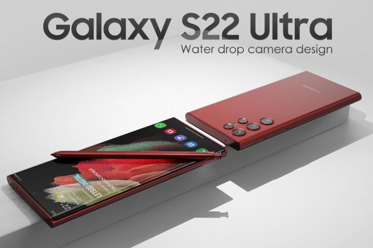 ‘Samsung Galaxy S22 Ultra: dit is de camera met waterdruppel-design’
