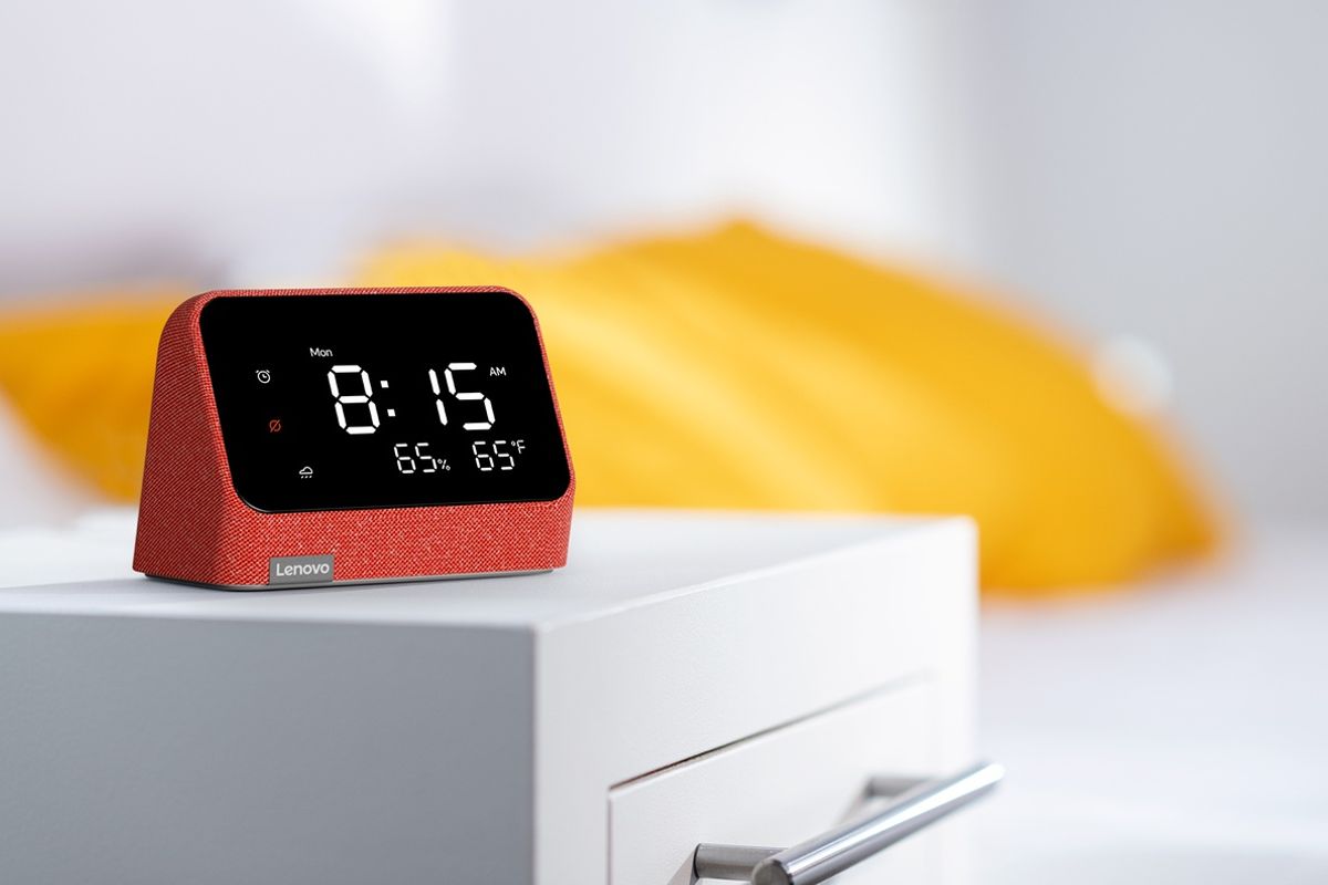 Nieuwe Lenovo Smart Clock Essential met Alexa kost 70 euro