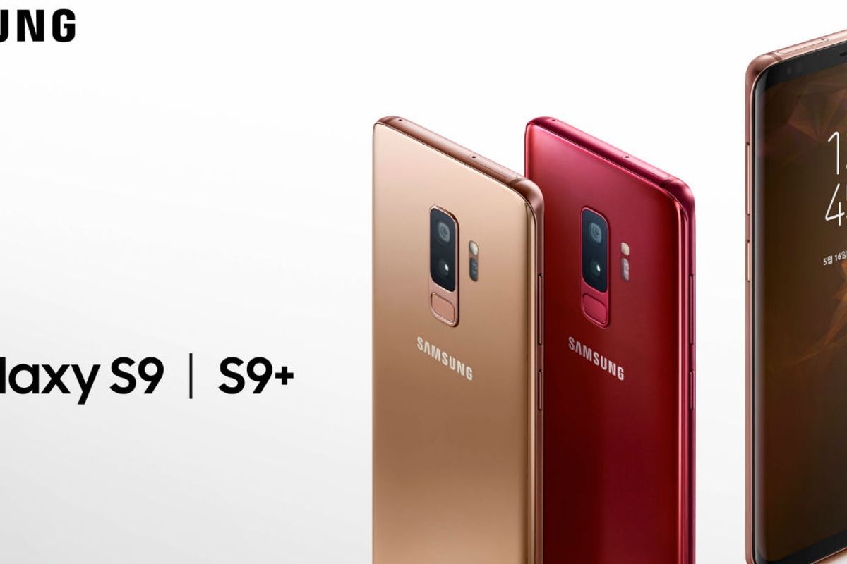 Samsung kondigt nieuwe kleuren voor Galaxy S9 (Plus) aan