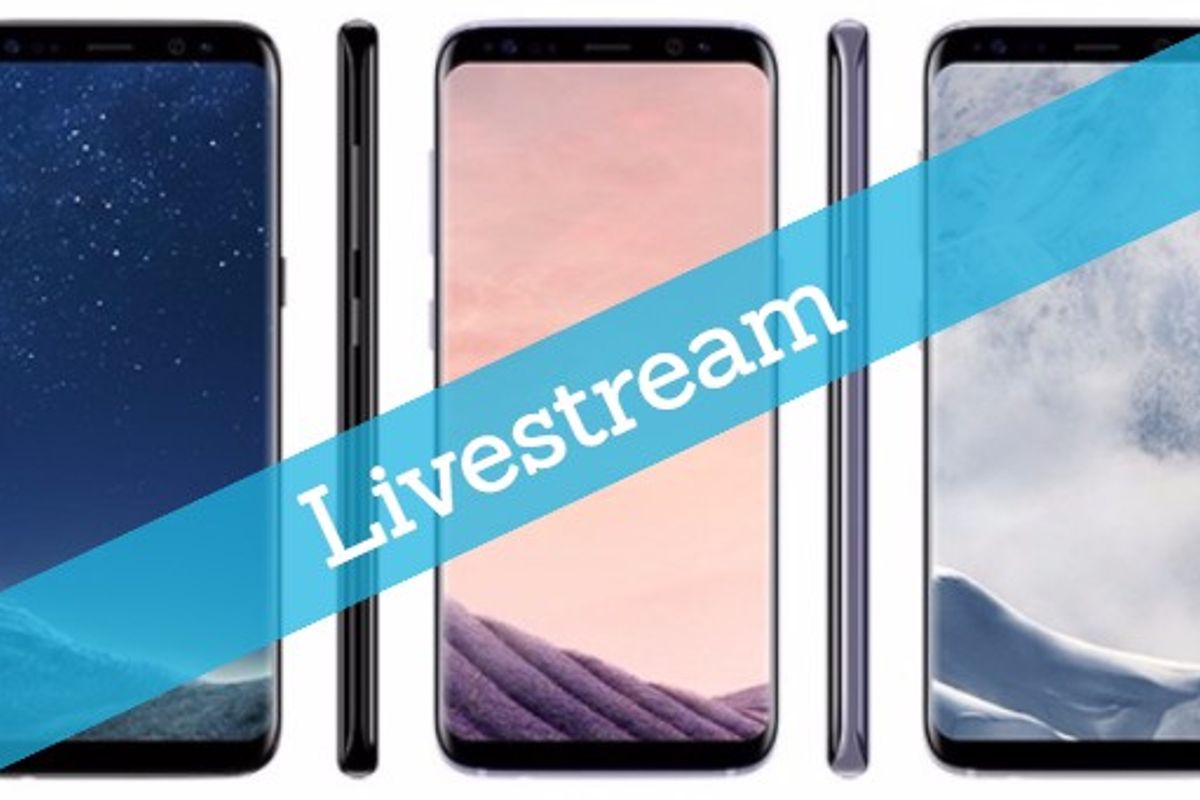 Samsung Galaxy S8 livestream: hier volg je Unpacked 2017