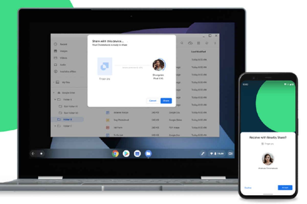 Google 'Phone Hub' is nieuwe verbinding tussen telefoon en Chromebook
