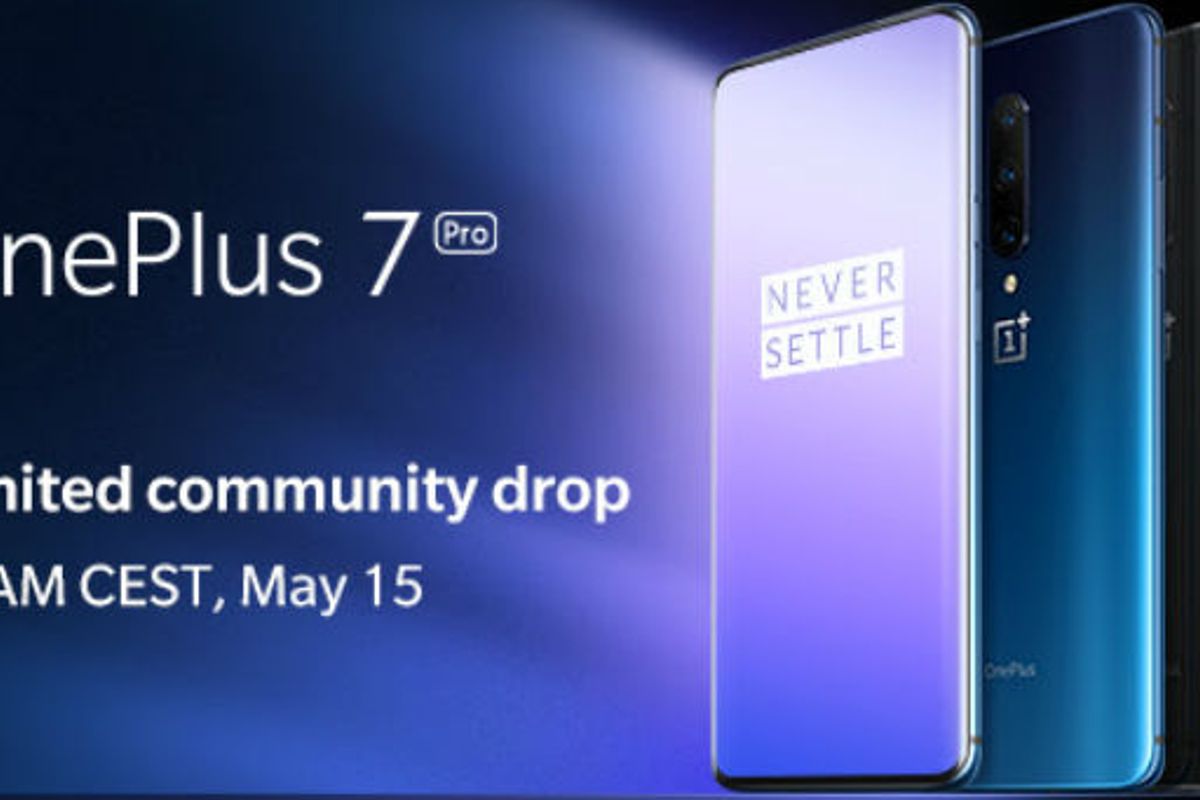 OnePlus Community Drop: bestel de OnePlus 7 Pro als één van de eersten