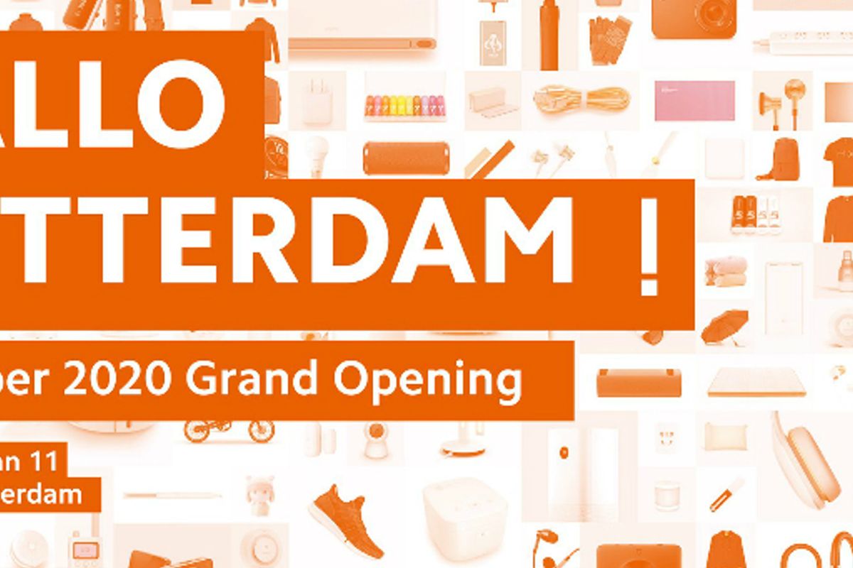 Eerste Nederlandse Xiaomi Mi Store opent op 2 oktober in Rotterdam