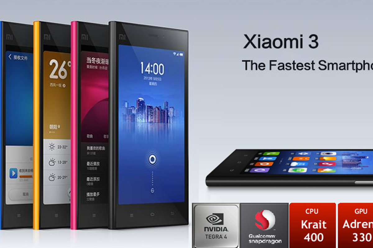 Xiaomi MiPhone 3: toptoestel voor slechts € 250