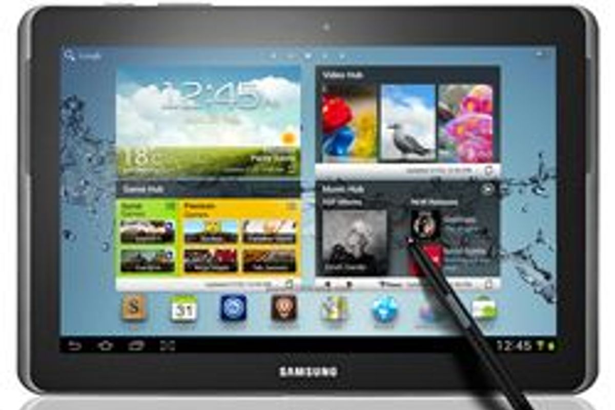 Samsung Galaxy Note 10.1: eerste indrukken, snel en handig