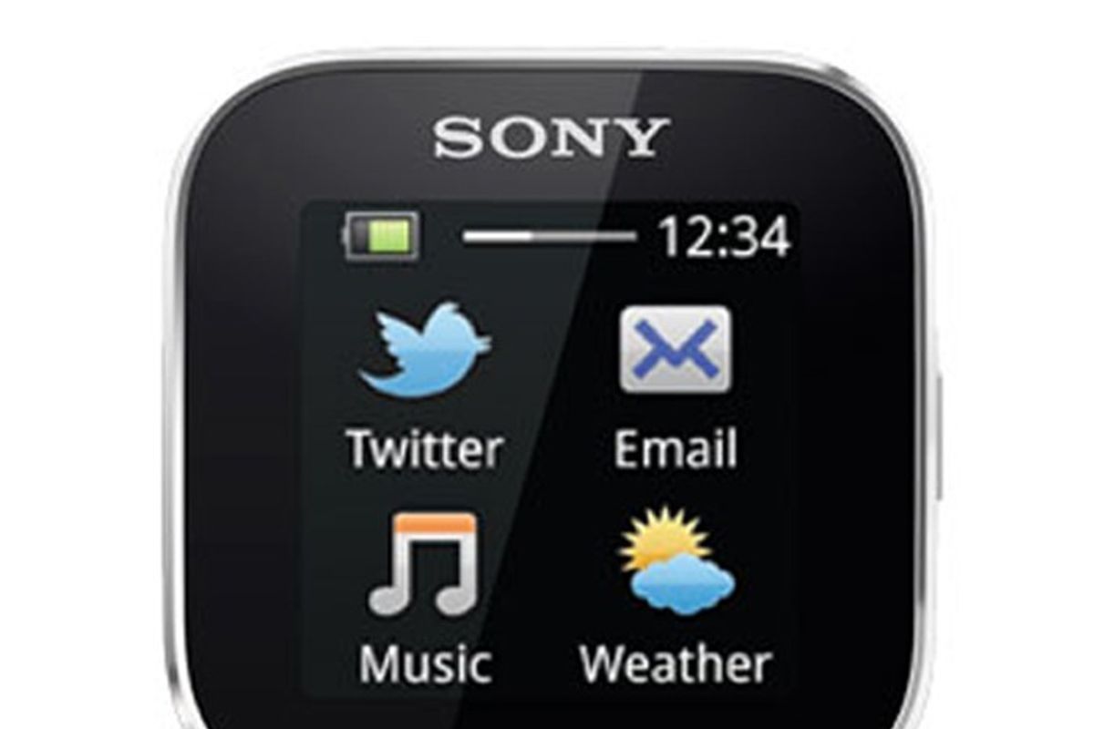 Sony SmartWatch, en je kunt er ook de tijd mee aflezen