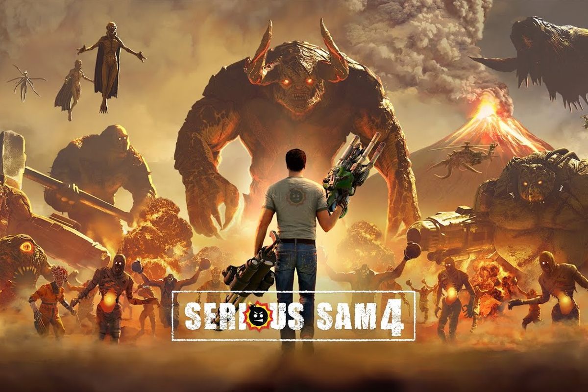 Serious Sam 4 nieuwe gameplay trailer tijdens Future Games Show