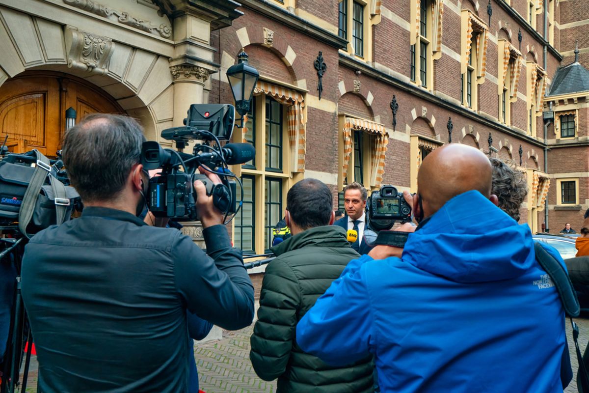 Column Frits Bosch: 'Journalisten tuig van de richel? Baudet en Wilders: uit je beschaafder als jullie dit land willen aansturen'